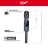 Picture of Milwaukee® Tool Bit 1/4" Thunderbolt Bloxide Envelope Part# - 48-89-2832