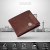Picture of HAMMONDS FLYCATCHER Genuine Leather Wallets For Men, Brown Antique|Rfid Protected Leather Wallet For Men | Mens Wallet With 6 Card Slots|Gift For Valentine Day, Father's Day, Birthday, Raksha Bandhan