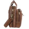 Picture of Hammonds Flycatcher Men Leather Expandable Laptop Messenger Bag with Trolley Straps LB162BS