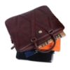 Picture of Hammonds Flycatcher Original Bombay Brown Leather 15.6 inch Laptop Messenger Bag (L=15.6,B=2.5, H=11.5 inch) LB176
