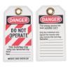 Picture of Brady® Lockout Tags Part# - 65525