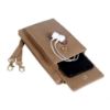 Picture of THE CLOWNFISH Adora Ladies wallet/Sling bag with front phone pocket (Light Brown)