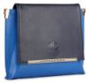 Picture of The Clownfish Women Synthetic 35 cms Blue Messenger Bag (