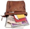 Picture of WildHorn Leather 11 inch Sling Messenger Bag for Men I Multipurpose Crossbody Bag I Travel Bag with Adjustable Strap (TAN)