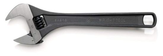 Picture of Wright Tool 8" Black Adjustable Wrench Old # 9402 Part# - 9Ab08