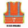 Picture of Ergodyne 8205Hl Glowear Cls 2 Super Econo Vest S/M Orng Part# - 20963