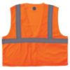 Picture of Ergodyne Economy Vest Class Ii Mesh Zipper Orange 4Xl/5Xl Part# - 21049