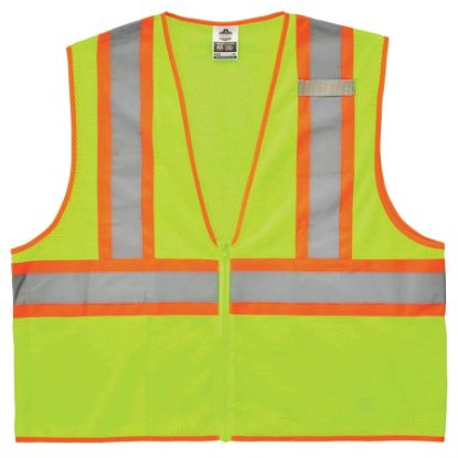 Picture of Ergodyne Glowear 8229Z Econ Cls 2Two-Tone Vest 4-5Xl Lm Part# - 21299