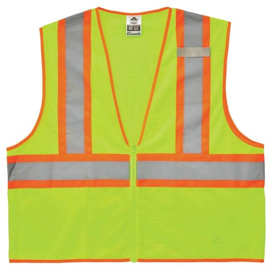 Picture of Ergodyne Glowear 8229Z Econ Cls 2Two-Tone Vest 4-5Xl Lm Part# - 21299