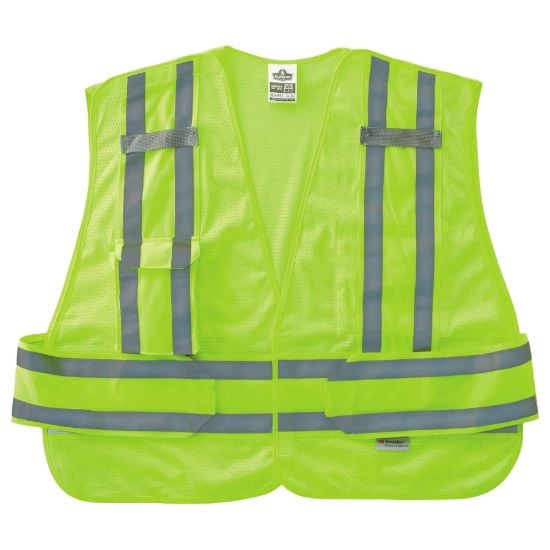 Picture of Ergodyne Glowear 8244Psv Public Safety Expnd Vest M/L Lm Part# - 21364