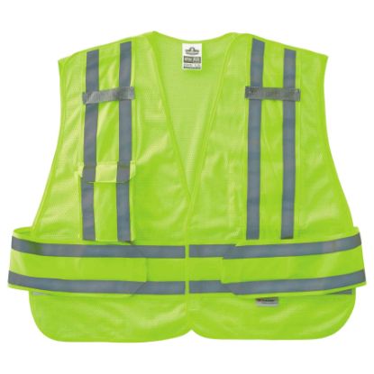 Picture of Ergodyne Glowear 8244Psv Public Safety Expnd Vest 3Xl+ Lm Part# - 21367