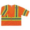 Picture of Ergodyne Glowear 8330Z Class 3 Two Tone Vest Orange S/M Part# - 22173