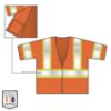 Picture of Ergodyne Glowear 8330Z Class 3 Two Tone Vest Orange S/M Part# - 22173