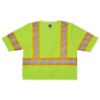 Picture of Ergodyne Glowear 8330Z Class 3 Two Tone Vest Lime S/M Part# - 22183