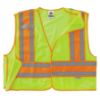 Picture of Ergodyne Glowear 8245 Public Safety Vest Lime S/M Part# - 23393