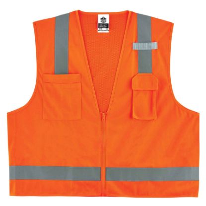 Picture of Ergodyne Glowear 8249Z Cls 2 Econsurveyors Vest S/M Or Part# - 24013