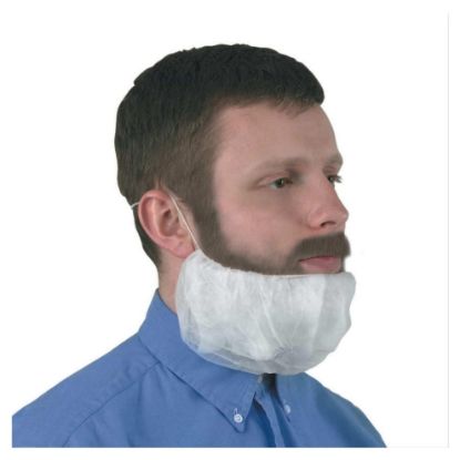 Picture of Kimberly-Clark Professional (Pack/100) A10 Light Duty Beard Cover Xl Part# - 66816