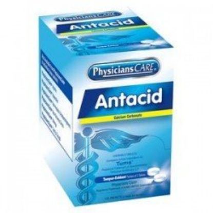 Picture of First Aid Only® Physicianscare Antacid-125X2/Box Part# - 90110