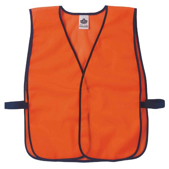 Picture of Ergodyne 8010Hl- Economy Mesh Vest- H&L- Orange- One Size Part# - 20010