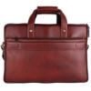 Picture of HAMMONDS FLYCATCHER Genuine Leather Laptop Bag for Men/Office Bag for Men, Brown | Fits Upto 16 inch Laptop/MacBook| Crossbody Handbags with Shoulder Straps| Leather Bag for Men| Trolley Straps |