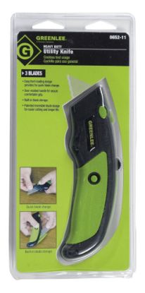 Picture of Greenlee® Utility Knife With 3 Blades Part# - 0652-11