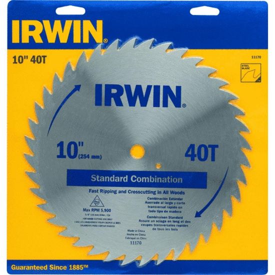 Picture of Irwin® 7-1/4 St Blk Cir Bl Ply Part# - 21840Zr