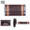 Picture of The Clownfish Veronica Womens Wallet/Purse/Clutch (Chocolate Brown)