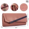 Picture of The Clownfish Ivana Series Womens Wallet Clutch Ladies Purse Sling Bag with Multiple Card Slots (Apricot)