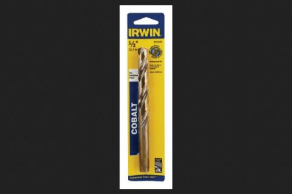 Picture of Irwin® 1/2" X 6" Cobalt Hss -Jobber Length-Carded Part# - 3016132