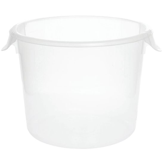 Picture of Rubbermaid Commercial Storage Cont Round 6Qt/5.6L Clr Part# - Fg572324Clr