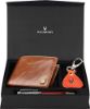 Picture of Leather Wallet Keychain & Pen Combo for Men