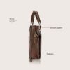 Picture of eske Maik 14" Genuine Leather Laptop/Macbook Bag for Men, Women | Office Bag | Laptop Messenger Bag with Shoulder Strap | Spacious Compartment | Water Resistant