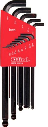 Picture of Eklind Tool Ball-Hex-L Key Set - Stubby 13Pc. Set .050"-3/8" Part# - 13113