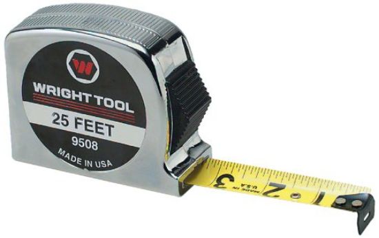 Picture of Wright Tool 1"X25' Tape Measure Part# - 9508