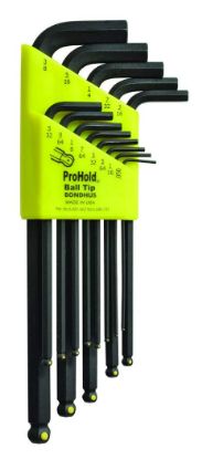 Picture of Bondhus® Set 13 Prohold Balldriver L-Wrenches .050-3/8 Part# - 74937