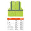 Picture of Ergodyne 8205Hl Glowear Cls 2 Super Econo Vest 4-5Xl Lm Part# - 20979