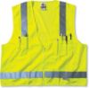 Picture of Ergodyne Glowear 8250Z Class 2 Surveyor Vest Lime 4Xl/5Xl Part# - 21429