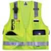 Picture of Ergodyne Glowear 8250Z Class 2 Surveyor Vest Lime 4Xl/5Xl Part# - 21429