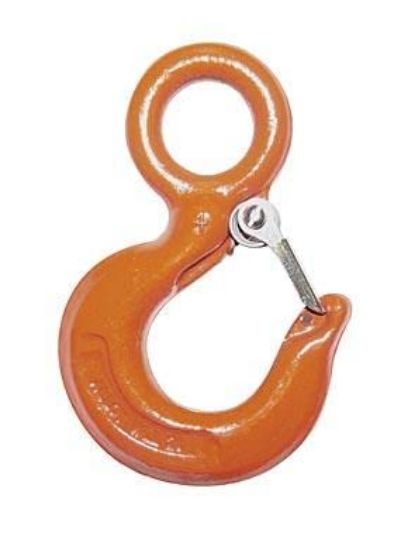 Picture of Cm Columbus Mckinnon 1T Heat Treated Alloy Rigging Hook Orange Part# - M6402A