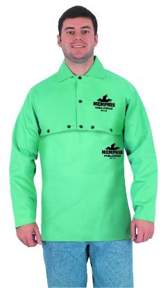 Picture of Mcr Safety F/R Fabric Welding Capesleeve Green Cotton Part# - 39100Xl