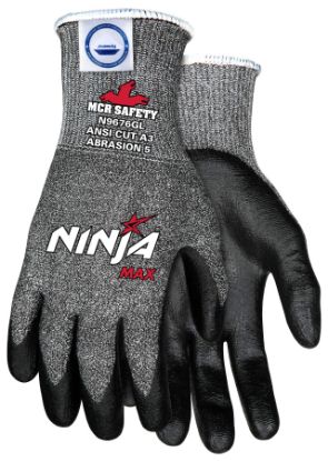 Picture of Mcr Safety Ninja Max 10Ga Dyneema Synthetic Shell Blk Xl Part# - N9676Gxl