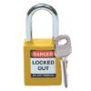 Picture of Brady® Brady Safety Padlocks  Yellow Part# - 99570