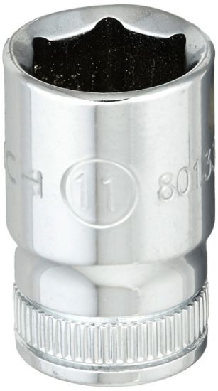 Picture of Gearwrench® 1/4" Drive 6 Point Standard Metric Socket 11Mm Part# - 80133