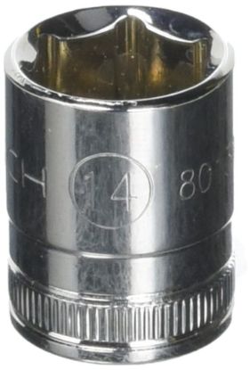 Picture of Gearwrench® 1/4" Drive 6 Point Standard Metric Socket 14Mm Part# - 80136