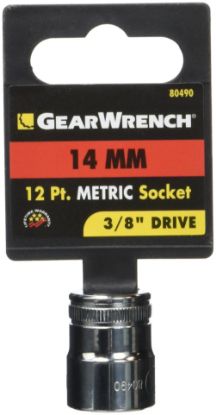 Picture of Gearwrench® 3/8" Drive 12 Point Standard Metric Socket 14Mm Part# - 80490