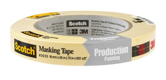 Picture of Scotch® Scotch Masking Tape 2020-18A 18 Mm X 55 M Part# - 7100186349