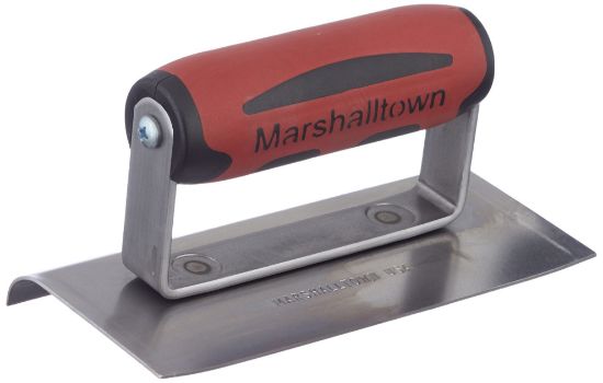 Picture of Marshalltown 136D 6X3 Edger Curved Ends 3/8" Radius Part# - 14146