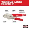 Picture of Milwaukee® Tool 7" Torque Lock Curved Jaw Locking Pliers W/ Dura Part# - 48-22-3407