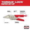 Picture of Milwaukee® Tool 9" Torque Lock Long Noselocking Pliers W/ Durab Part# - 48-22-3409