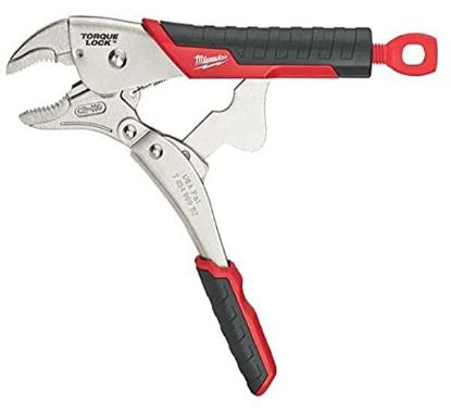 Picture of Milwaukee® Tool 10" Torque Lock Curved Jaw Locking Pliers W/ Dur Part# - 48-22-3410